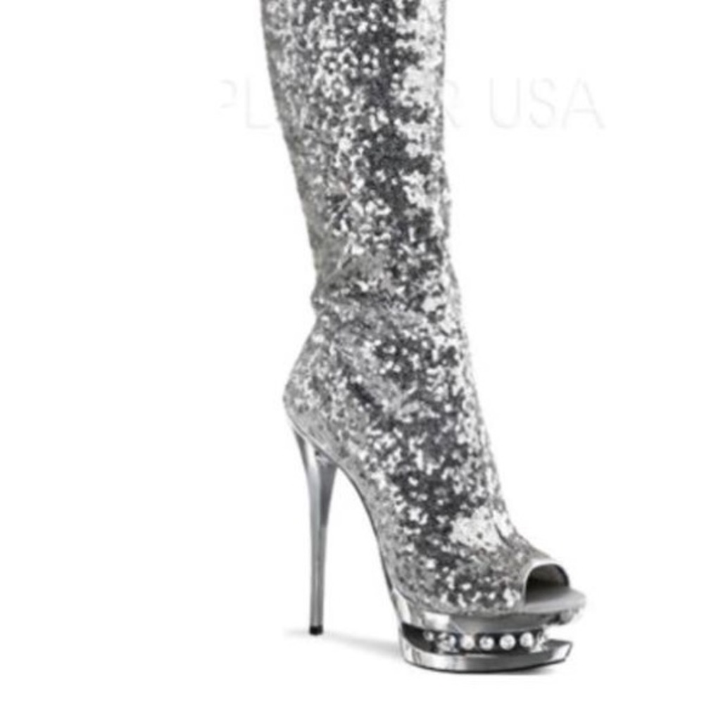 6 inch thigh high heels